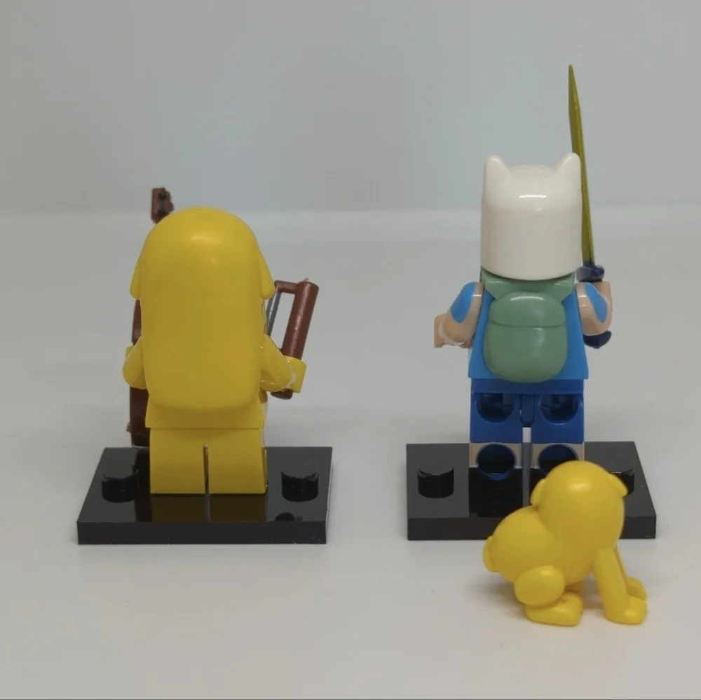 2 Minifigures- Adventure Time Anime Building Block Toy Action Figure